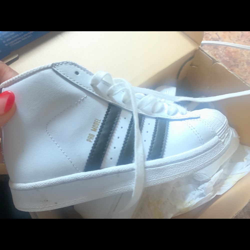 Adidas shell toe sneakers
